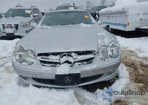 2003 Mercedes-Benz Sl 500 из США, поврежденный, VIN WDBSK75FX3F035492